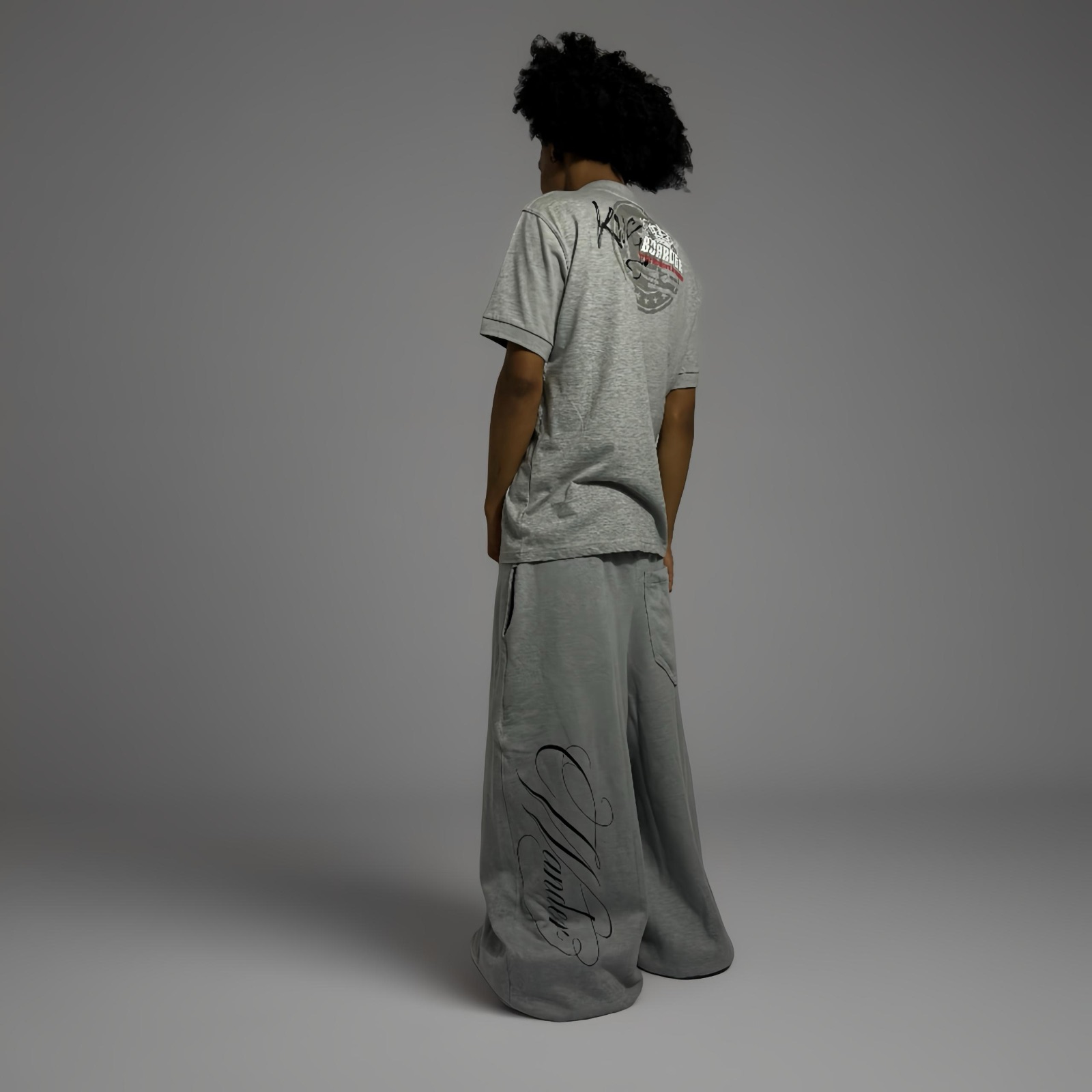 CALÇA BASICA WANDER CINZA 4